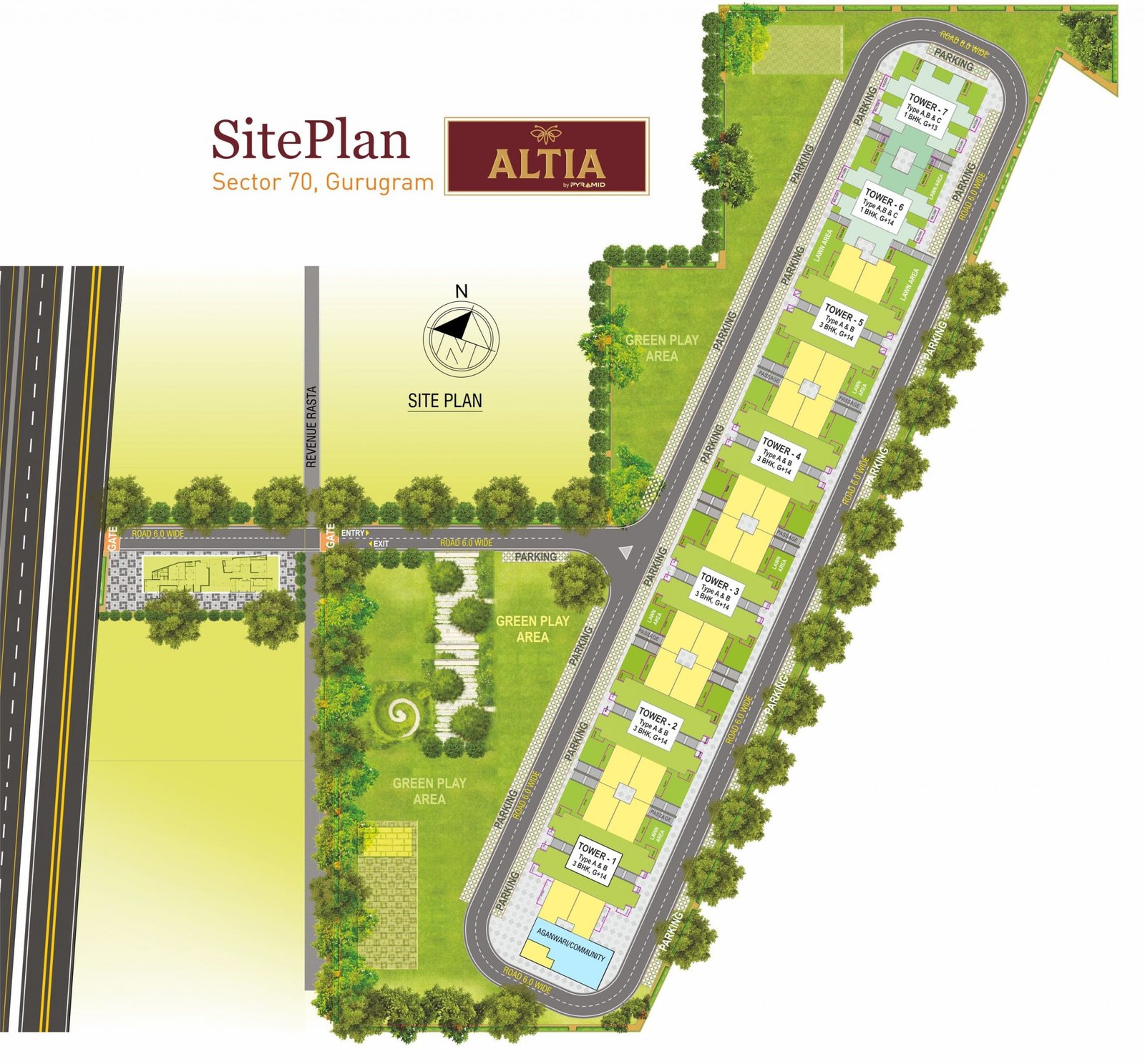Pyramid Altia Sector 70 Affordable Housing Sector 70 Gurgaon