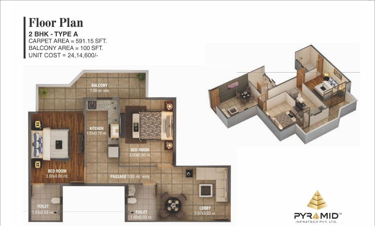 Pyramid Midtown Affordable Housing Sector 59 Gurgaon
