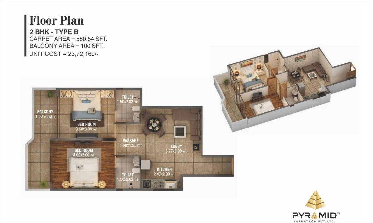 Pyramid Midtown Affordable Housing Sector 59 Gurgaon