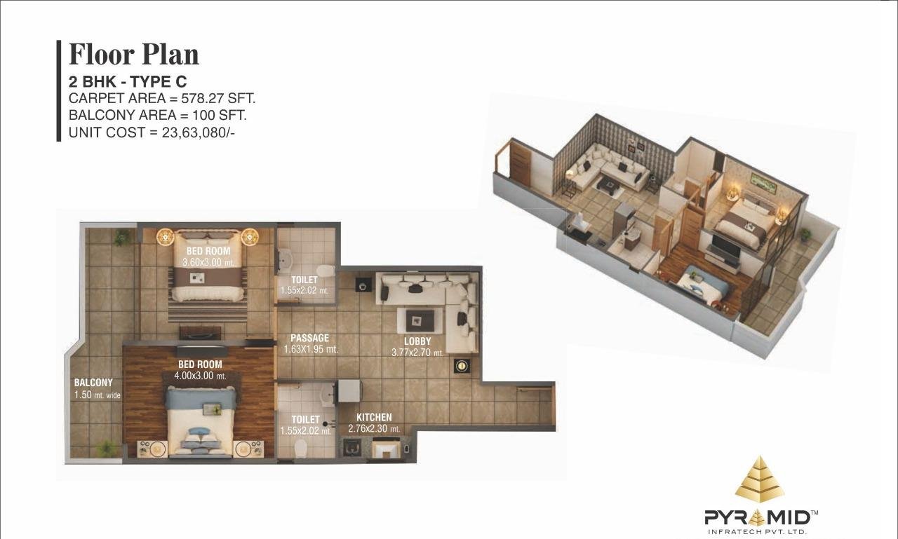 Pyramid Midtown Affordable Housing Sector 59 Gurgaon