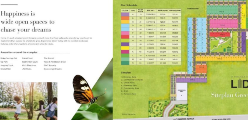 Green Valley Plots in Sector-35, Sohna Gurgaon