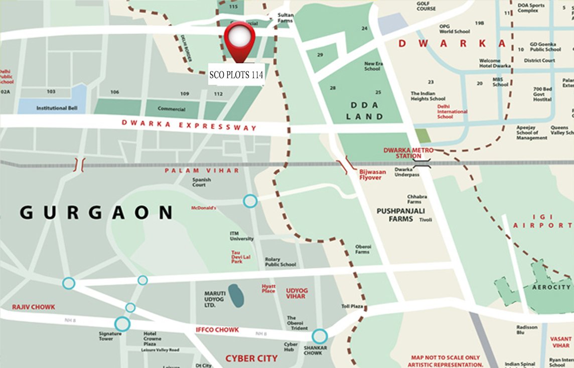 SPAZE SCO AT SECTOR 114, GURGAON