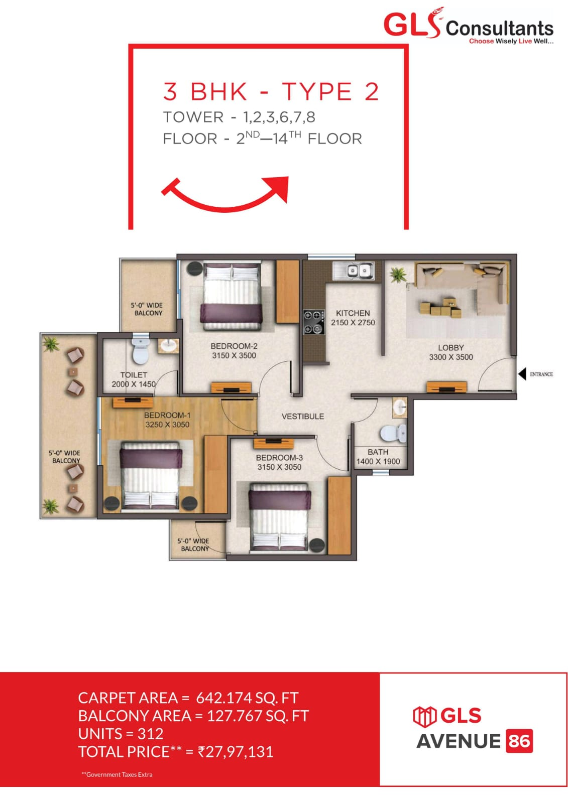 GLS Avenue 86 Sector 86 Gurgaon