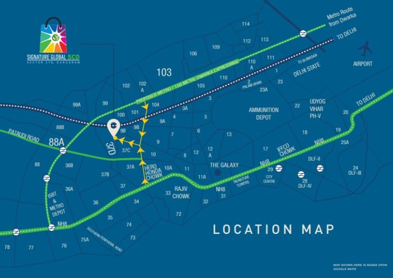 Signature Global SCO at Sector 37D