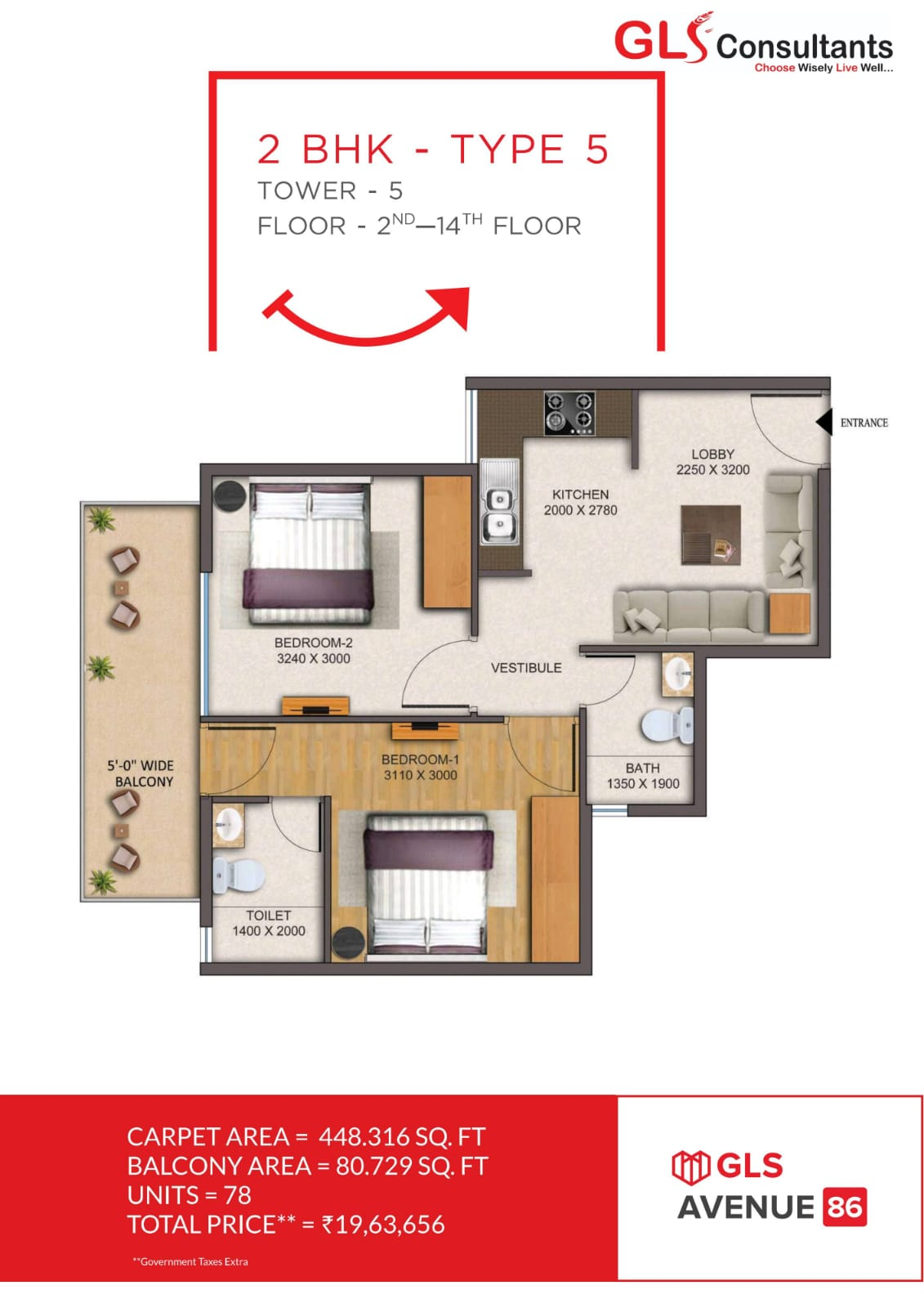 GLS Avenue 86 Sector 86 Gurgaon