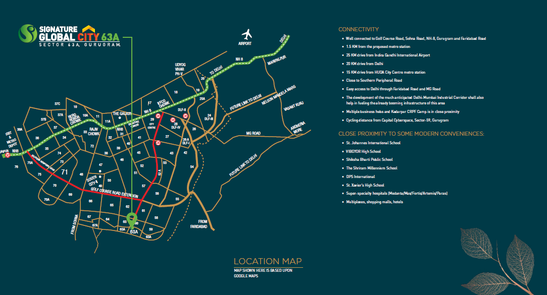 Signature Global city 63A
