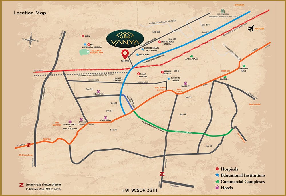 Raheja Vanya City Plots