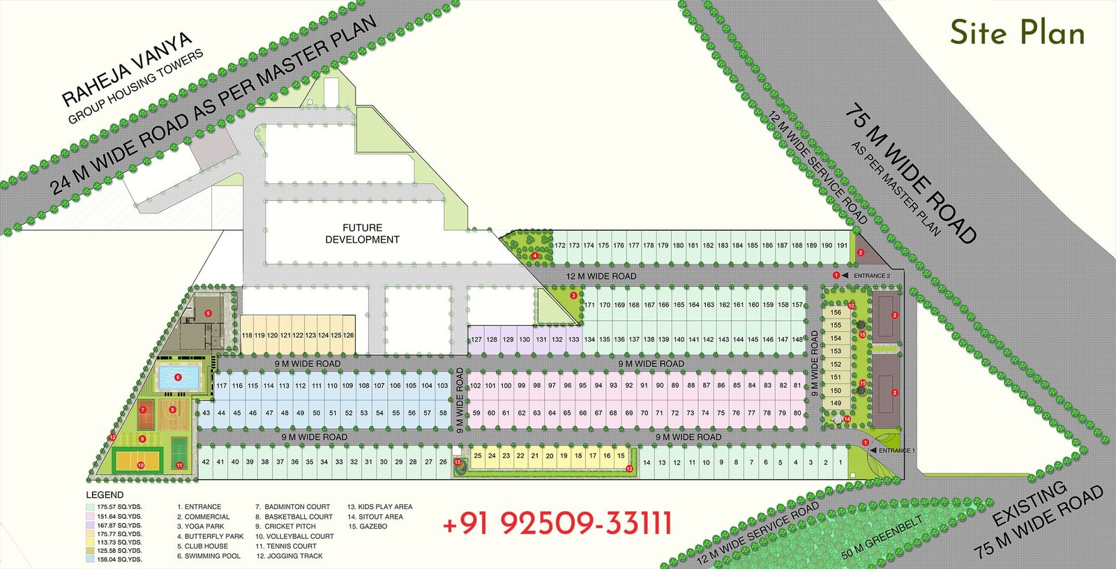 Raheja Vanya City Plots