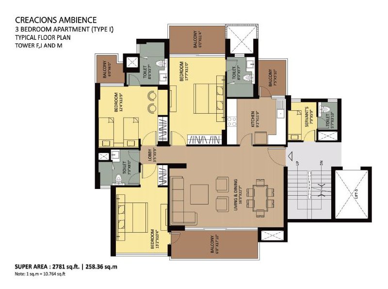 Ambience Creacions Gurgaon