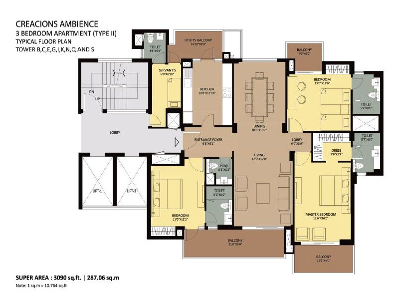 Ambience Creacions Gurgaon